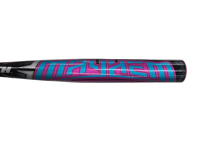 Used Worth MAYHEM SINGLEWALL BB/SB Slowpitch Bat 34" 11613-S000190326