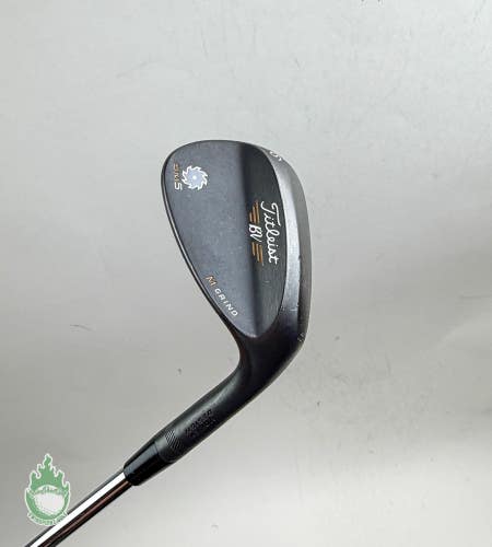 Used Titleist Vokey SM5 M Grind Steel Jet Black Wedge 56*-10 Regular Steel