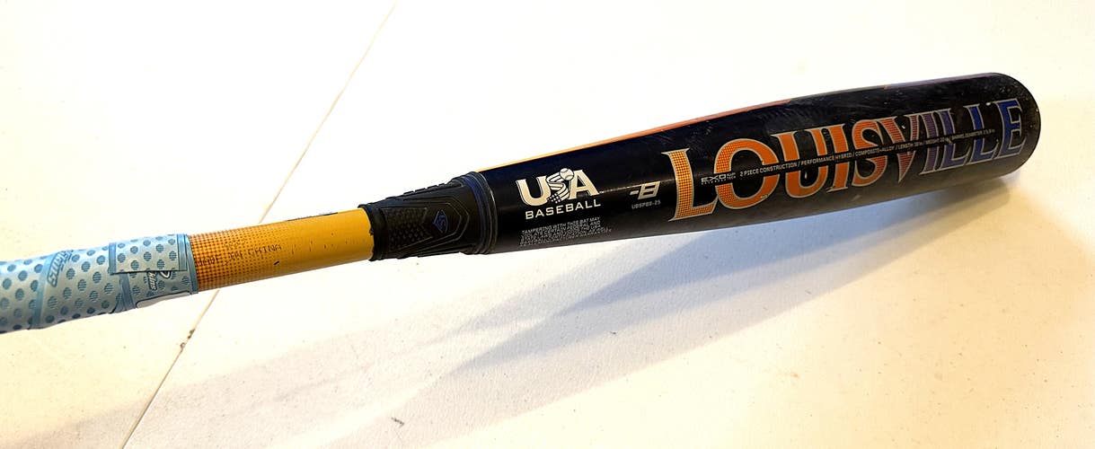 2025 Louisville Slugger Select PWR Hybrid USABat Certified Bat (-8) 22 oz 30" (Used)