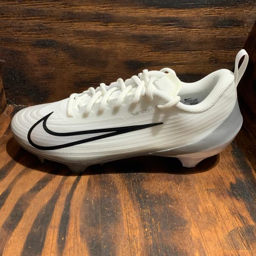 Nike  Vapor Speed 3 Football Cleats Mens Sz 8  FB3303-100 White /Grey
