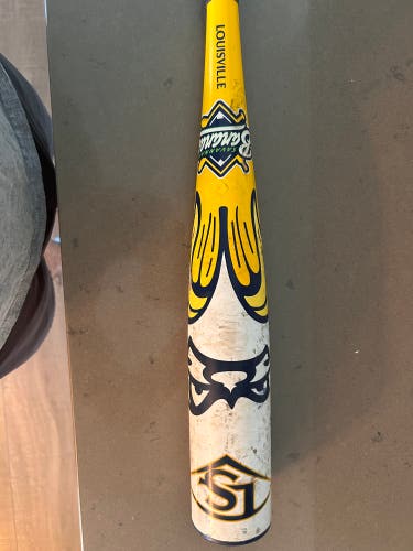 2025 Louisville Slugger Savannah Bananas Alloy USSSA Certified Bat (-10) 17 oz 27" (Used)