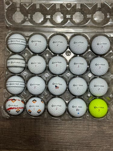 20 TaylorMade TP5x Golf Balls - 5A MINT CONDITION ONLY
