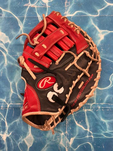 Red Rawlings Breakout RH First Base Baseball Glove 12" (Used)