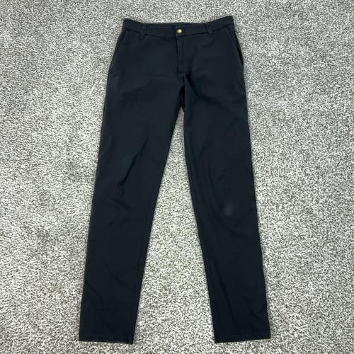 Lululemon Pants Mens 31x32 Black Chino Commission Classic Golf Comfort Work