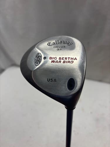 Used Callaway BIG BERTHA WAR BIRD Mens Driver RH 9.0 Degree 11490-S000276260