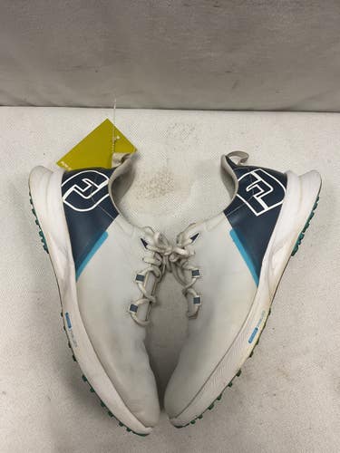Used Foot Joy Mens Golf Shoes White Senior 13 11490-S000277140