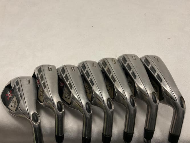 Used Callaway RAZR X Mens Iron Set RH 5I-PW 11490-S000277243