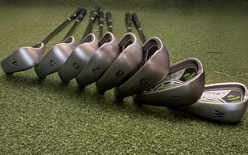 Ping Rapture V2 Gold Clubs 8 Pieces (4852)