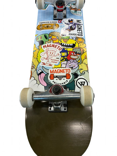 Used MAGNETO SKATEBORADS Complete Skateboard Carolina Blue Regular 11682-S000139729