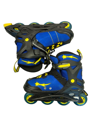 Used LENEXA ADJ SKATES Junior Rec Fitness Skates Royal Blue Adjustable 11682-S000139427