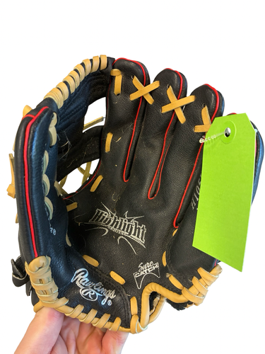 Used Rawlings HIGHLIGHT SERIES BB/SB Glove RH Throw Black 10 1/2" 11682-S000139422