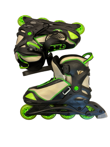Used LENEXA ADJ SKATES Junior Rec Fitness Skates Royal Blue Adjustable 11682-S000139428