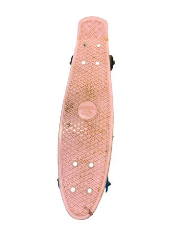 Used 22 INCH PENNY BOARD Complete Skateboard Pink Regular 11682-S000139495