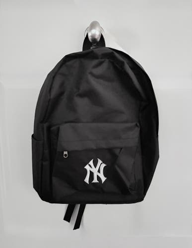 New York Yankees Black Backpack Classic Logo Success Unisex nWOT