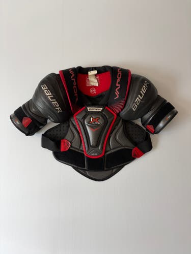 Like New Senior Medium Bauer Vapor 1X Lite Shoulder Pads