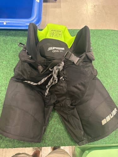 Black Bauer Supreme One80 Hockey Pants (Used) | Senior Large