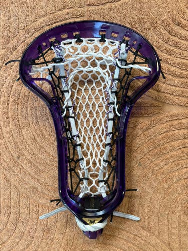Purple ECD Halo Lacrosse Strung Head (Used)