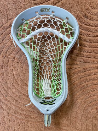 White STX X-IT Strung Head (Used)
