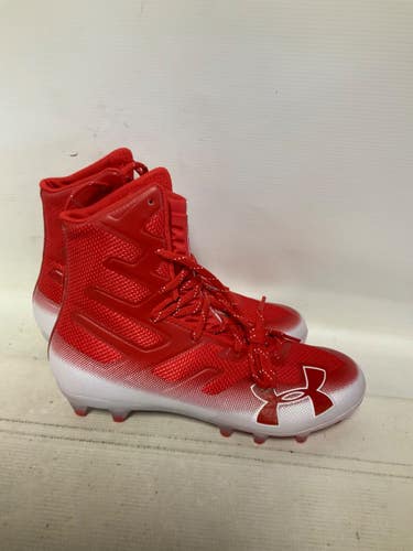 Used Under Armour Adult FB Cleats Red Senior 9 11823-S000042001