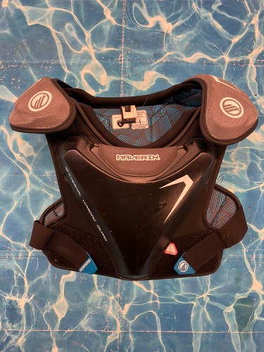 Large Adult Maverik Charger Shoulder Pads (Used)