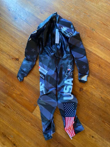 Kappa US Ski Team 2022-23 Ski Suit (New) FIS Legal Padded Medium/Large