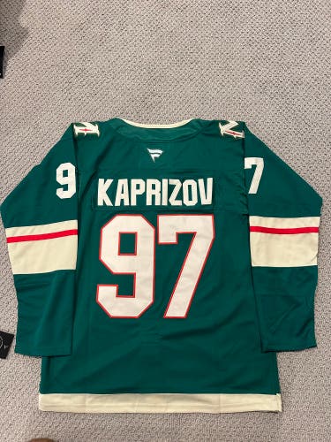 Kirill Kaprizov Minnesota Wild home Jersey size 50/medium (New)