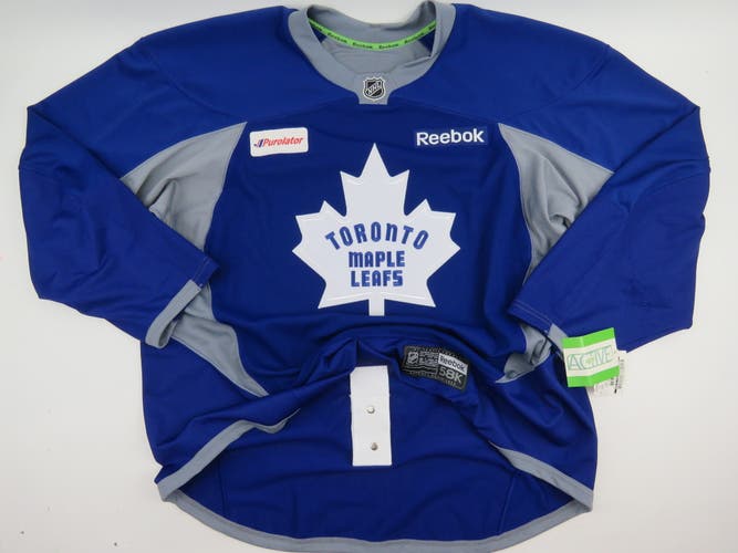 Reebok Toronto Maple Leafs Authentic Team Iussed NHL Practice Hockey Jersey 58