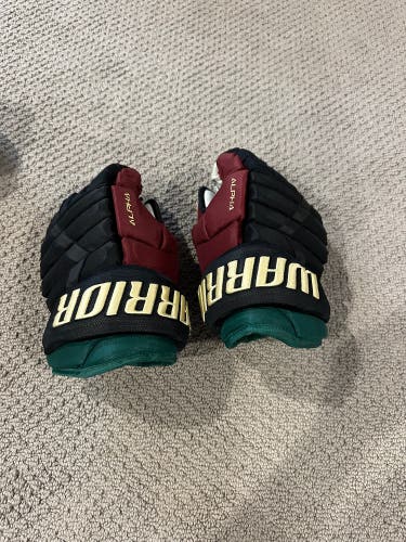13’ Warrior Alpha pro stock gloves very lightly used