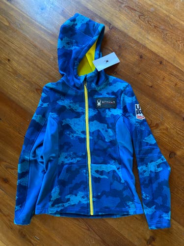 Blue Women's Medium Spyder Jacket (Used)