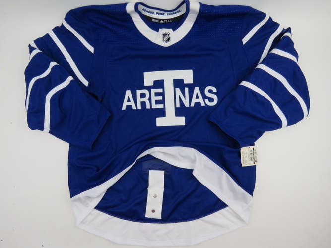 Team Issued Toronto Maple Leafs ARENAS Authentic Pro NHL Hockey Game Jersey 56