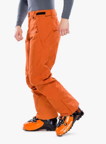 OAKLEY Ski Snowboard Insulated Orange Pants Men's Size XL - NWT