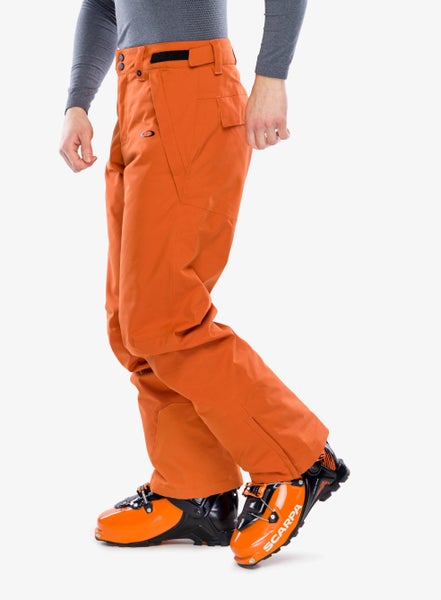 OAKLEY Ski Snowboard Insulated Orange Pants Men's Size XL - NWT