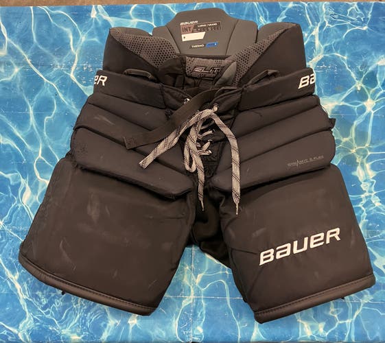 Intermediate Large Bauer Elite Hockey Goalie Pants (Used)