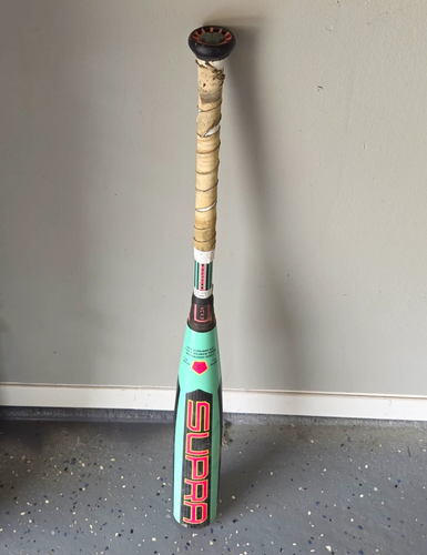 SUPRA USSSA Youth Baseball Bat 31 in -5, 2 3/4 in Barrel, 2-Piece Green