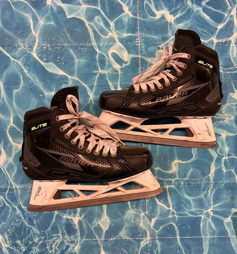 Senior Bauer Elite Hockey Goalie Skates 8.5 (Used)