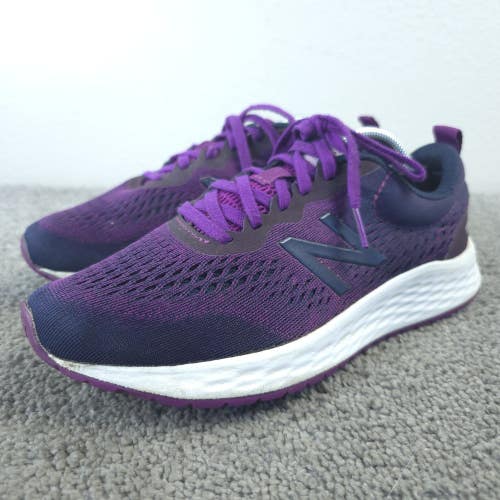 New Balance Fresh Foam Arishi V3 Womens Size 7 Running Shoes Purple Sneakers