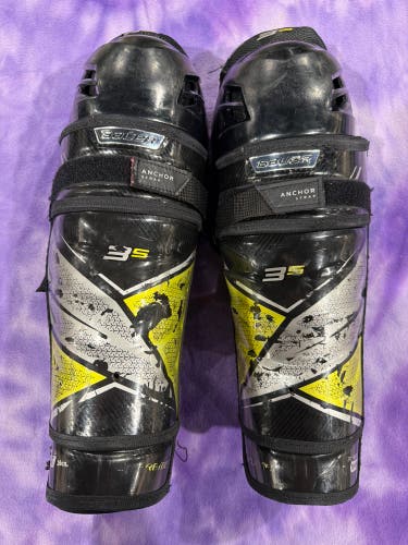Senior Bauer Supreme 3S Shin Pads 14" (Used)