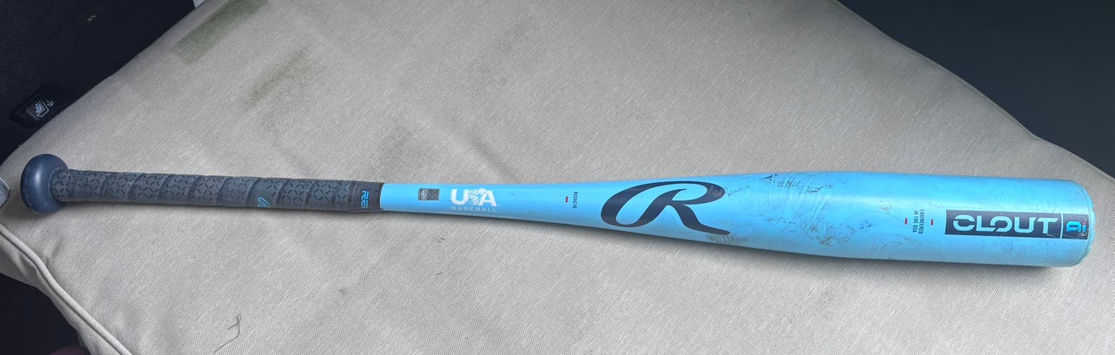 2025 Rawlings Clout AI Alloy USABat Certified Bat (-10) 21 oz 31" (Used)