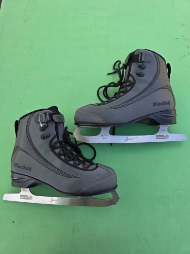 Black Riedell Soar Onyx Figure Skates Adult 10