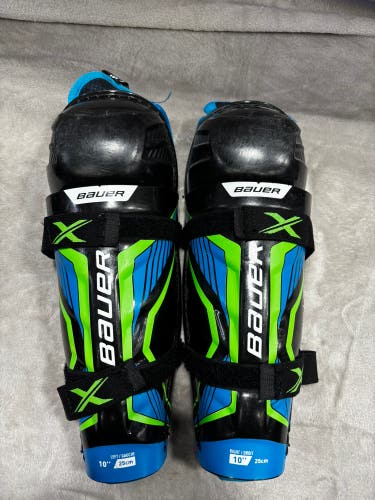 Junior Bauer X Shin Pads 10" (Used)