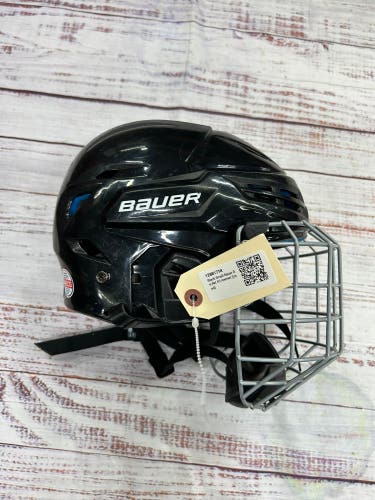 Black Small Bauer Re-Akt 55 Helmet (Used)