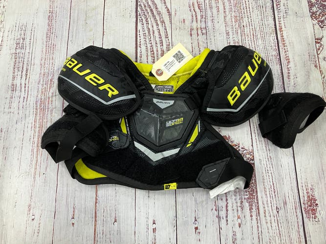 Large Youth Bauer Supreme Ultrasonic Shoulder Pads (Used)