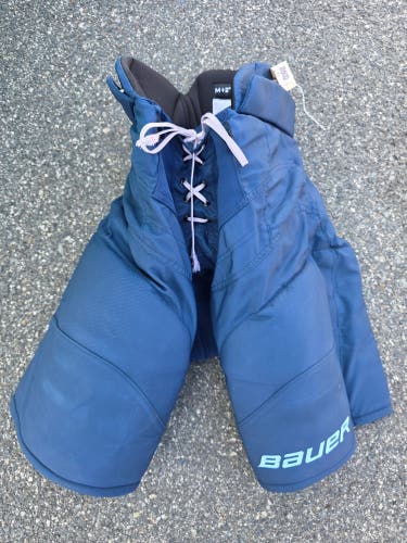 Blue Senior Medium Bauer Nexus Pro Hockey Pants