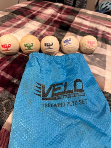 Velo Throwing Plyo Balls Set (Used)