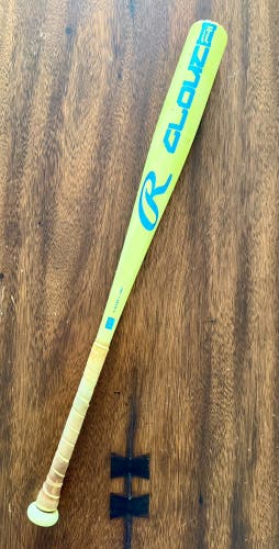 2026 Rawlings Clout AI Alloy BBCOR Certified Bat (-3) 32" (Used) Excellent Condition