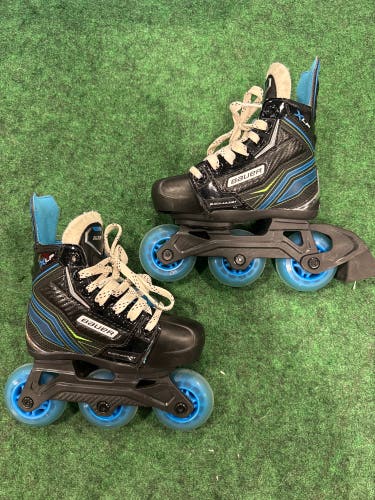 Youth Bauer XLP Adjustable Inline Skates (Regular) Size 7-10 (Used)