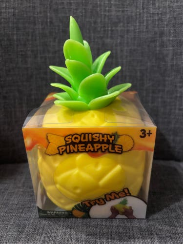 Sunny Days Squishy Pineapple Squeezy Fidget Toy Brand New