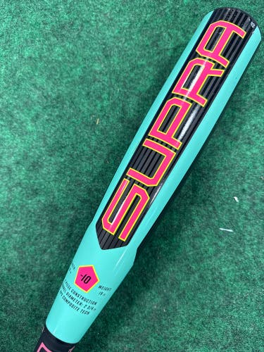 2026 Louisville Slugger Supra Composite Bat USSSA Certified (-10) Composite 19 oz 29" (Used)