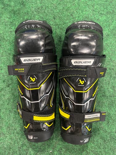 Youth Bauer Supreme Mach Shin Pads 10" (Used)