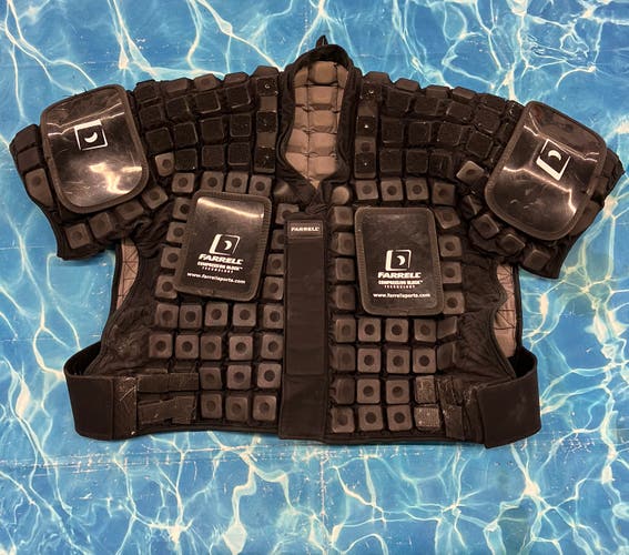 Large Senior Farrell Compression Block Shoulder Pads (Used)